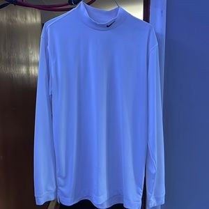 NIKE GOLF TOUR PERFORMANCE DRI FIT COLLARED LONG SLEEVE - SIZE MEDIUM